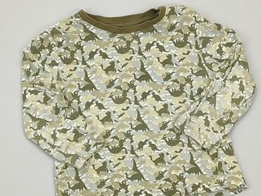 materiał na bluzkę: Bluzka, Lupilu, 1.5-2 lat, 86-92 cm, stan - Dobry
