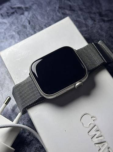 apple watch бу купить: Apple Watch 9 серия 45мм Акб 94% память 64 гб Полный комплект! Торг в — 1