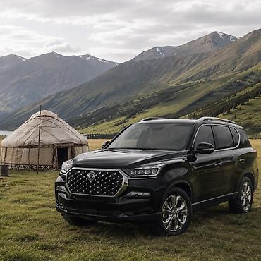 4 рунер: Аренда нового KGM Rexton Y450 2024 года в Бишкеке DRAGON DRIVE — — 3