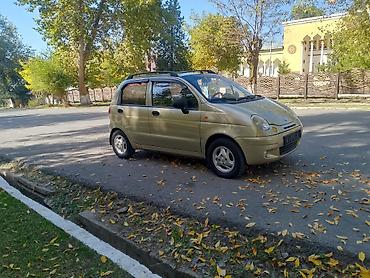 Daewoo: Daewoo Matiz: 2009 г., 0.8 л, Кол менен иштөөчү, Бензин, Хетчбек — 6