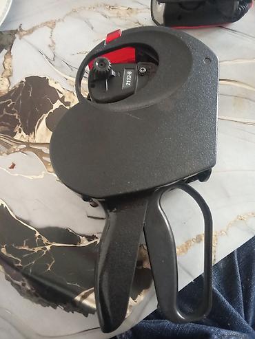 Упаковочные аппараты: Məhsul: Etiket/praysuz yapışqan yazı aparatıdır (price gun, labeler) — 1