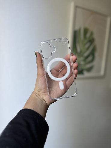 şəffaf kabro: Maqnitli şəffaf qoruyucu örtük – iPhone üçün Xüsusiyyətlər: - Model — 2