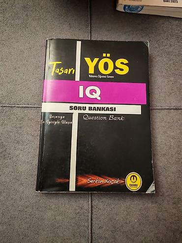 Testlər: Məhsul: Tasarı YÖS IQ Soru Bankası (Question Bank) Müəllif: Serkan — 1