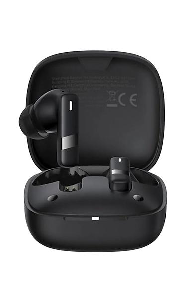 baseus w7: Baseus Bowie E20 TWS qulaqlıqları qara rəngdə təqdim olunur. IPX5 — 2