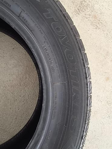 диски 285 60 18: Шины 245 / 60 / R 18, Б/у, Внедорожные (АТ/МТ), Япония, Toyo — 2