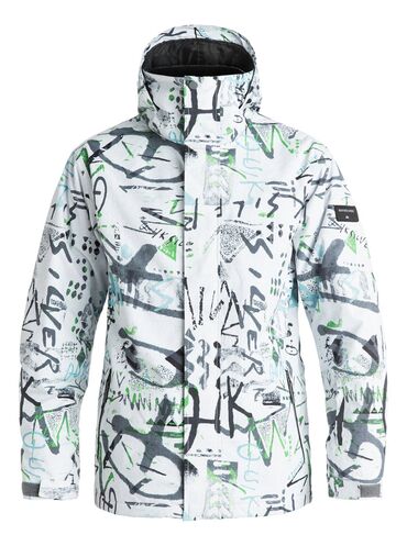 Куртки: Куртка quiksilver mission block iron gate сноубордическая куртка — 20