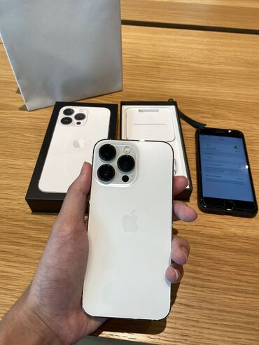 13 про цена бишкек бу: IPhone 13 Pro, Б/у, 256 ГБ, Белый, Коробка, Чехол, 85 %