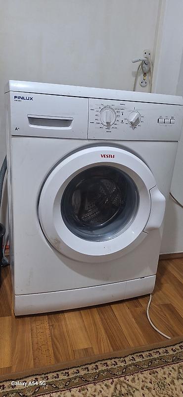 mi 4a: Стиральная машина Finlux FXW 5801 (брендовая панель Finlux, на люке — 1