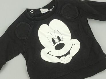 shein spodenki czarne: Sweatshirt, H&M, 0-3 months, condition - Good