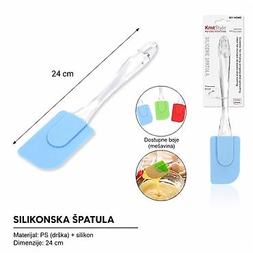 KMT Silikonski strugač sa prozirnom drškom 2402999 Praktična