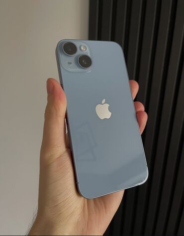 telefon not8: IPhone 14, 256 GB, Pacific Blue, Zəmanət, Kredit, Simsiz şarj