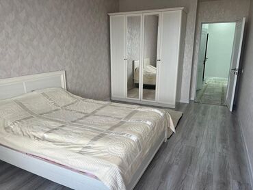 долгосрочная квартира аренда ош: 2 бөлмө, 65 кв. м, Элитка, 11 кабат, Евроремонт