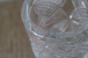 Вазы: Винтажные хрустальные вазы ( нюанс: у каждой скол на горлышке) — 9