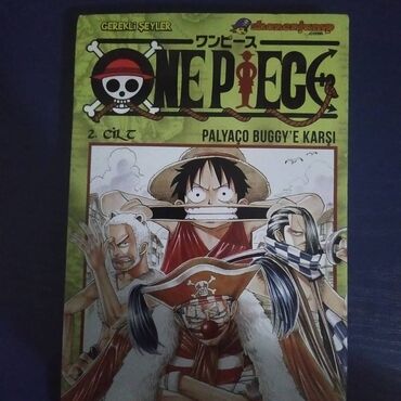 Kitablar, jurnallar, CD, DVD: One piece 2. Cilt türkcə manga