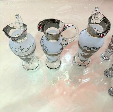 Qrafinlər və səhənglər: Rəng - Gümüşü — 19