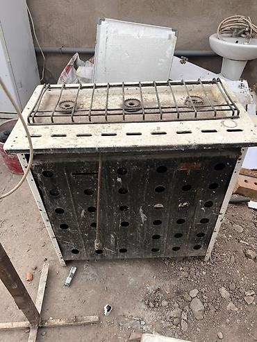 терка корейская: Газовая печь, Б/у, Напольная, цвет - Белый, Полная оплата — 2
