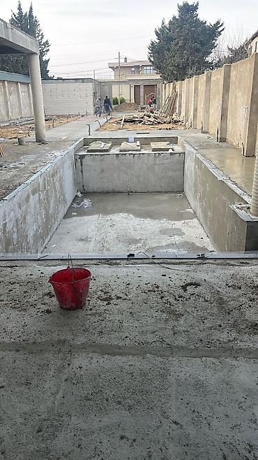 pilləkənlər: Peşəkar hovuz tikintisi və üzmə komplekslərinin qurulması xidməti - — 2