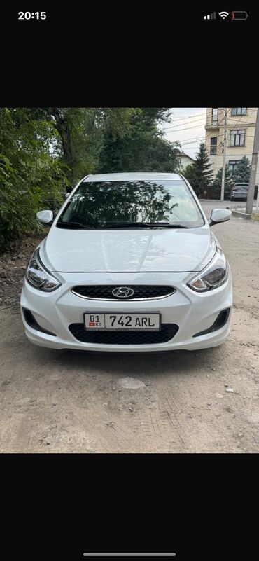 Hyundai: Hyundai Accent: 2017 г., 1.4 л, Автомат, Бензин, Седан