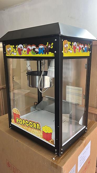 Popcorn aparatısı – vitrin tipli, elektriklə işləyən - Korpus: qara — 2