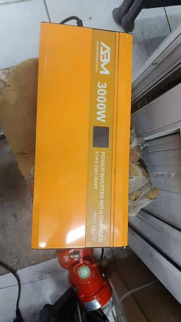 Инверторы: Инвертор ABM Professional 3000W с зарядным устройством - Мощность — 1