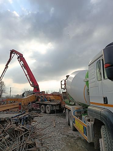 бетон помпа: Строительный бетон, M-250, Для фундамента,класса B15 — 3