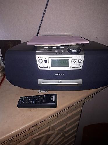 cd player купить: Sony CFD-S47 portativ musiqi mərkəzi Xüsusiyyətlər: - CD pleyer (ön — 1