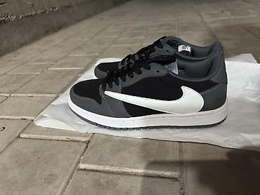 aj1: Мужские кроссовки, 39.5, 40, Nike, Новый, цвет - Черный, Бесплатная доставка, Платная доставка — 2