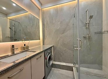 Продажа квартир: 2 комнаты, 48 м², Асанбай мкр Элитка, 10 этаж, Дизайнерский ремонт — 10