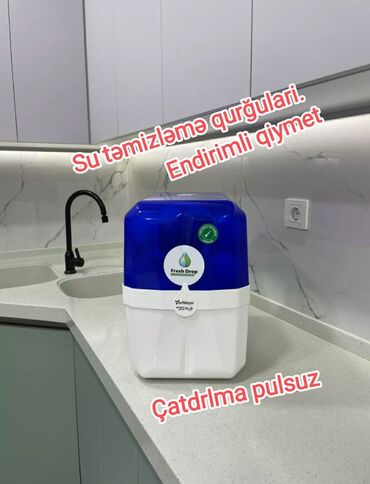 İçki texnikası: Mətbəx üçün nəzərdə tutulmuş bu kompakt su təmizləyici qurğu Fresh