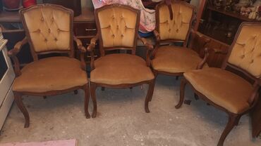staklene stolice: Bоја - Braon, Upotrebljenо