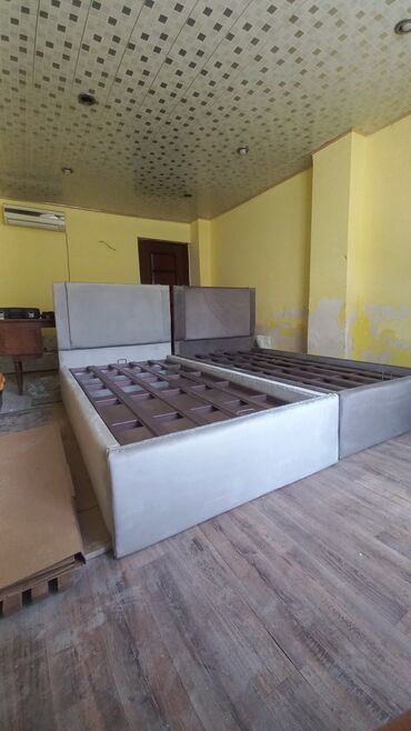 Sifarişlə çarpayılar: Birnəfərlik, Bazalı, Ödənişli matras, Siyirməsiz, Rusiya, MDF — 2