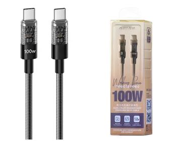 ugradna rerna na plin: ⚡ REMAX RC-C162 Walking USB-C na USB-C kabl 🔌 Brzo punjenje do 100W –