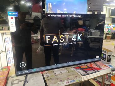 телевизор рекорд в Кыргызстан | Другое для спорта и отдыха: Samsung 50 Дюм диоганал 1 м 30 см Smart Android голосовой пультом