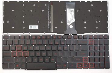Другие аксессуары для компьютеров и ноутбуков: Клавиатура для ноутбука Acer Nitro 5 AN515-54 AN517-51 Nitro 7