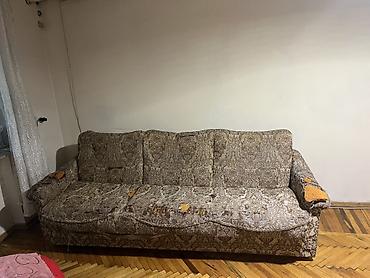 Ev üçün mebel: Klassik naxışlı yumşaq mebel dəsti - Tərkib: 3 yerlik divan + 2 ədəd — 2