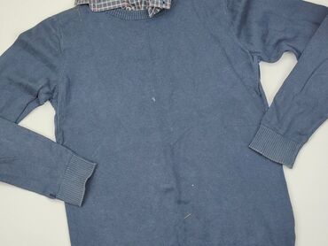 bluzka z sową: Sweterek, F&F, 16 lat, 158-164 cm, stan - Dobry