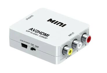 другая техника: Конвертер-переходник 3RCA - HDMI (RCA in, HDMI out) USB кабель