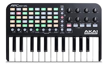 ses mixeri: №: 14998 Məhsulun adı: MIDI kontrol cihazı Akai APC KEY25 Brend: Akai — 1
