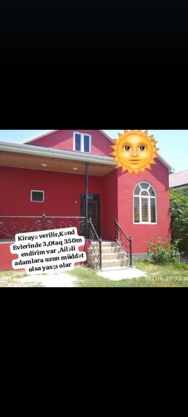 Uzunmüddətli kirayə evlər: Ev Kiraye verilir 050 989 30 18Wotcapa yaza bilərsiz