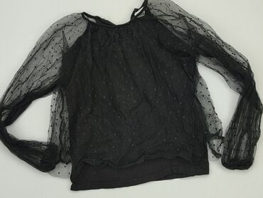 bluzka z koronką długi rękaw: Blouse, Zara, 14 years, 158-164 cm, condition - Good