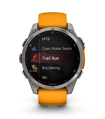 jbl xtreme: Garmin Fenix 8 47 mm AMOLED Sapphire, Titanium with Spark — 3