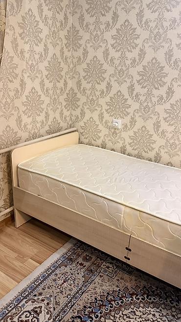 гардеробы: Односпальная кровать, Новый, С матрасом, длина - 200 см — 3