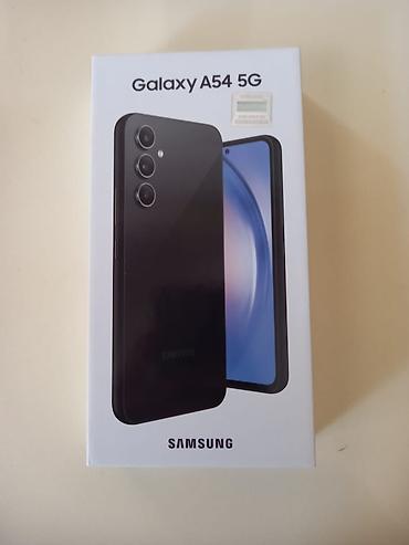a 52 128: Samsung Galaxy A54 5G, 128 GB, rəng - Qara, İki sim kartlı — 1