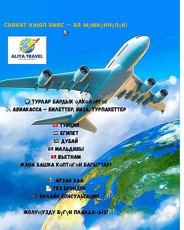 ALIYA TRAVEL — онлайн-агентство путешествий Услуги: - Туры во все