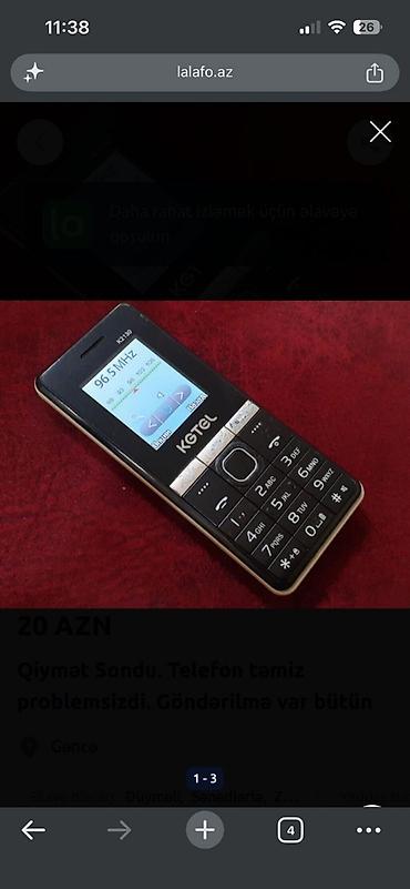 Mobil telefon və aksesuarlar: Qiymət Sondu. Telefon təmiz problemsizdi. Göndərilmə var bütün — 1