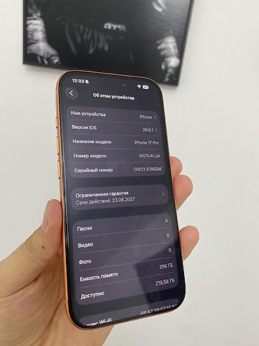 iphone 12 pro mac: IPhone 17 Pro, Б/у, 256 ГБ, Оранжевый, Защитное стекло, Чехол, 100 % — 7