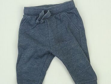 aksamitne legginsy: Spodnie dresowe, 3-6 m, stan - Dobry