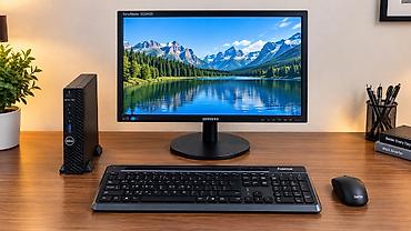 Masaüstü kompüterlər və iş stansiyaları: Tam Komputer Dəsti - Dell OptiPlex 7060 MFF (6 dəst mövcuddur) Ofis — 1