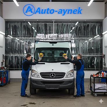 дверь бишкек: Стекло Лобовое Mercedes-Benz, 2003 г., Новый — 1