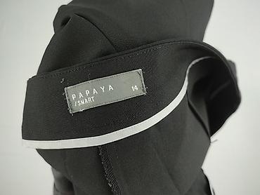 ciazowe: Papaya, Spodnie materiałowe damskie, rozmiar XL — 5